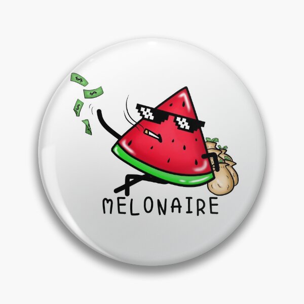 Item preview, Funny Melonaire for melon pun  designed and sold by Green-z.