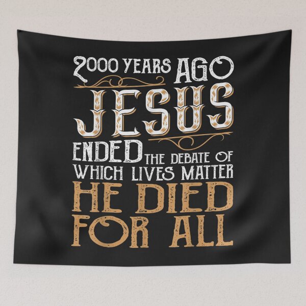 Item preview, 2000 Years Ago Jesus Ended The Debate  Christian Religious designed and sold by jamielottie.