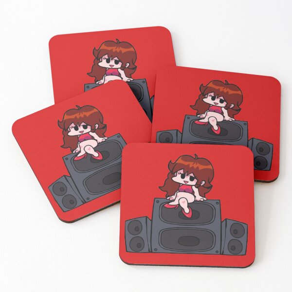 Item preview, Girlfriend Friday Night Funkin red designed and sold by RedMerce.