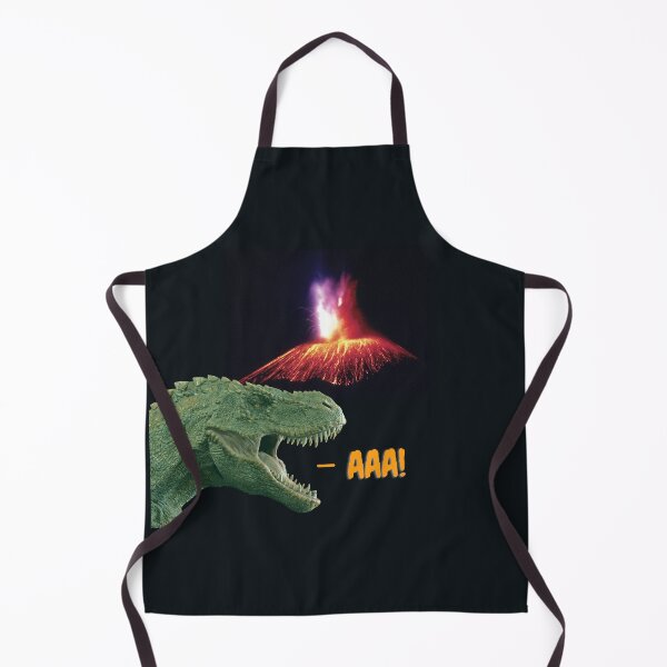 Item preview, Funny Dinosaur Screaming And Volcano designed and sold by H3designs.