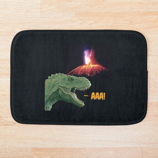 Item preview, Funny Dinosaur Screaming And Volcano designed and sold by H3designs.