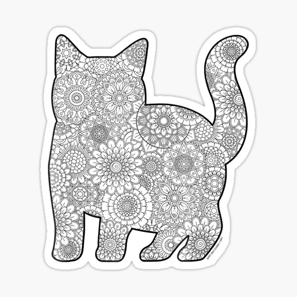 Download Adult Coloring Book Stickers Redbubble