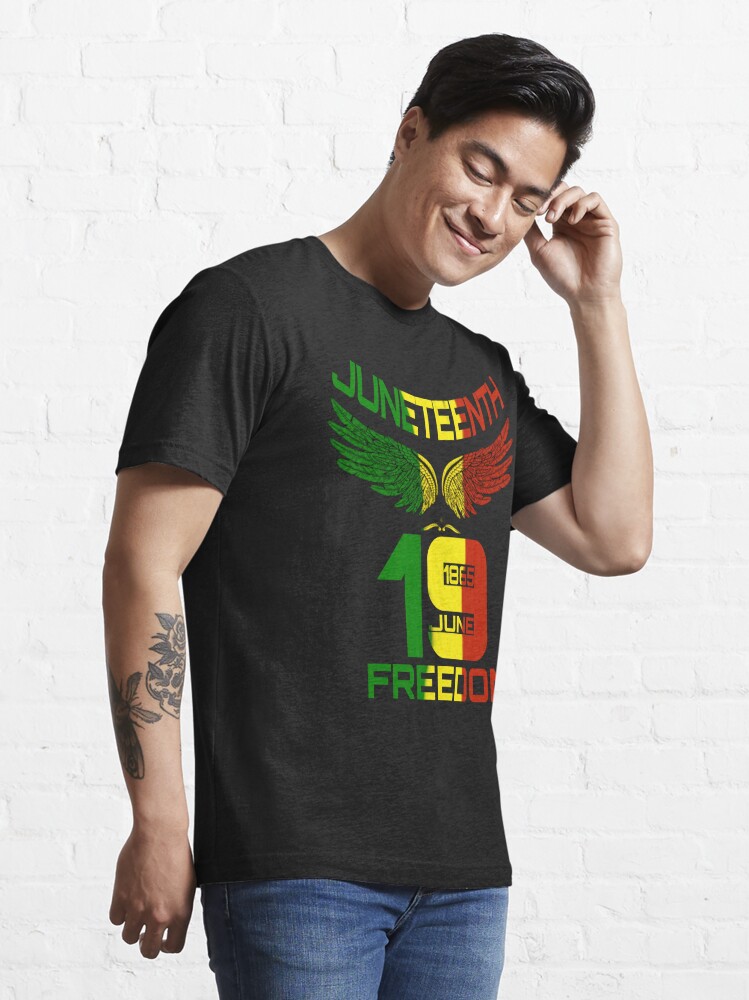 Disover Juneteenth 2023 Black History 19th june Month 1865 Essential T-Shirt