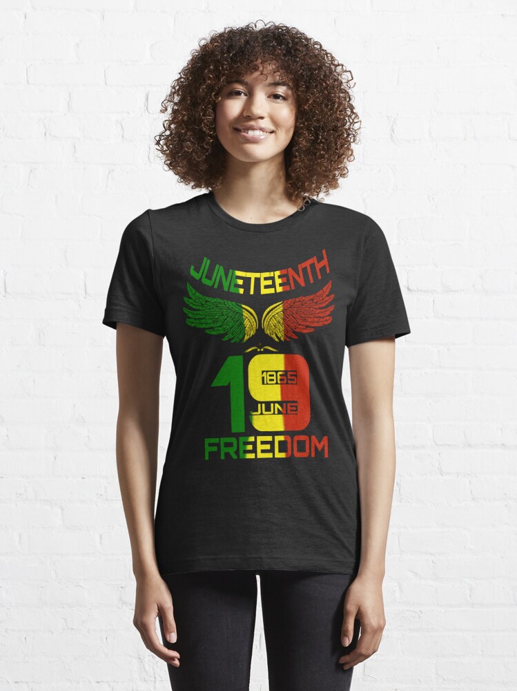 Discover Juneteenth 2023 Black History 19th june Month 1865 Essential T-Shirt
