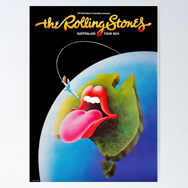 Artikel-Vorschau von TheStones | Australisches Vintage-Konzertplakat 1973, designt und verkauft von Digital  Thrifts.