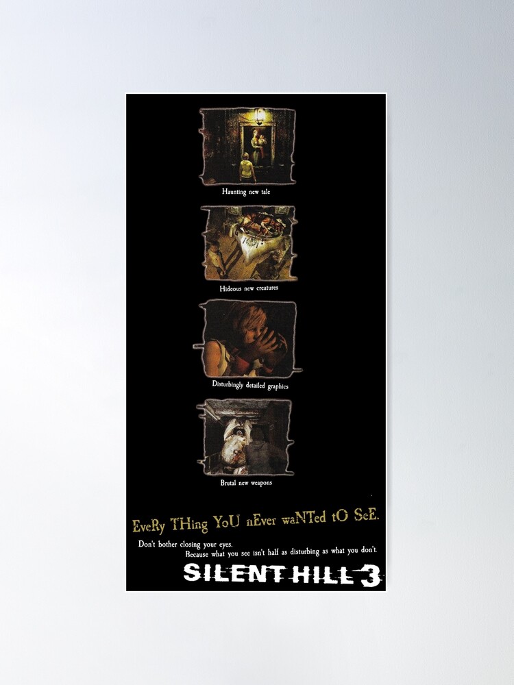 Silent Hill 3  Poster for Sale by Fooriiui