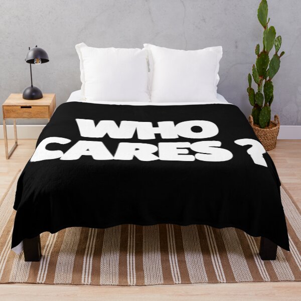 Item preview, Copy of Who Care? (White) designed and sold by kamorim.