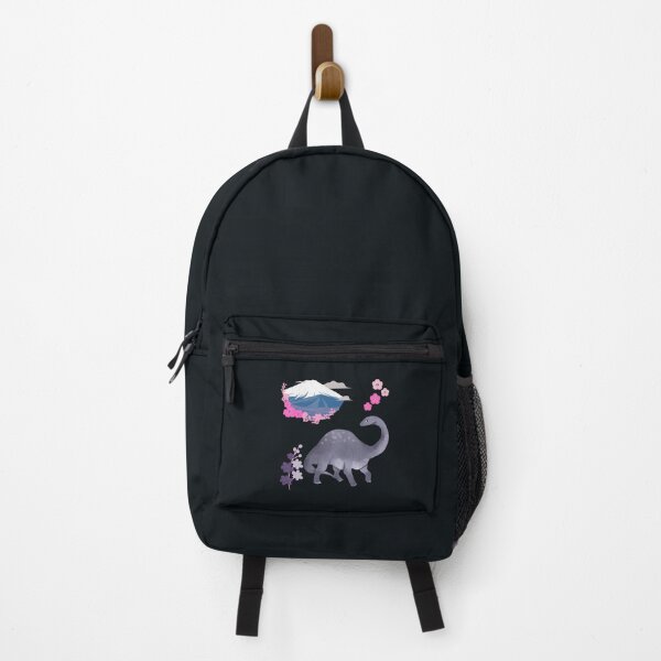 Item preview, Dinosaur And Volcano With Pretty Flowers designed and sold by H3designs.