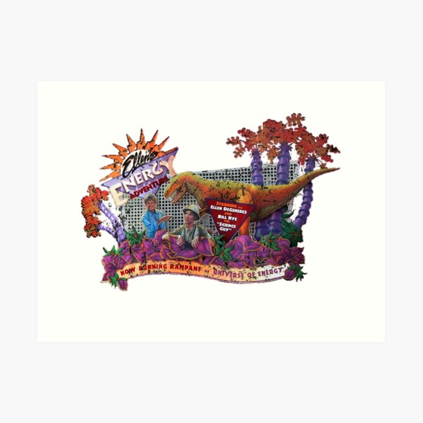 Ellen's Energy Adventure Art Print