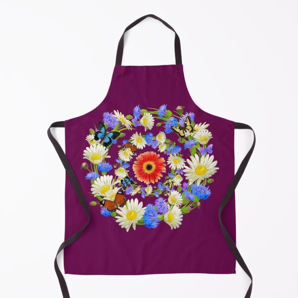 Item preview, Beautiful Multicolors Flowers And Butterflies designed and sold by BhavyaBathla.