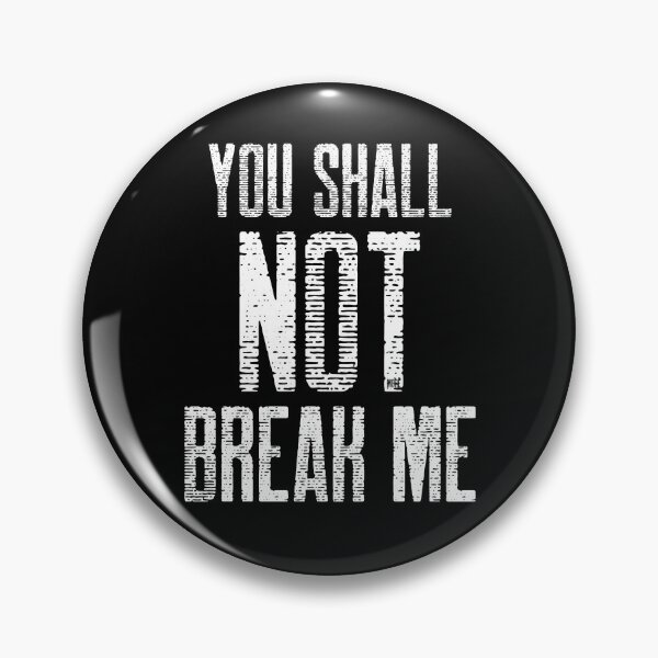 Item preview, YOU SHALL NOT BREAK ME ► BODYBUILDING // WORKOUT // MOTIVATIONAL designed and sold by MORE-THE-BRAND.