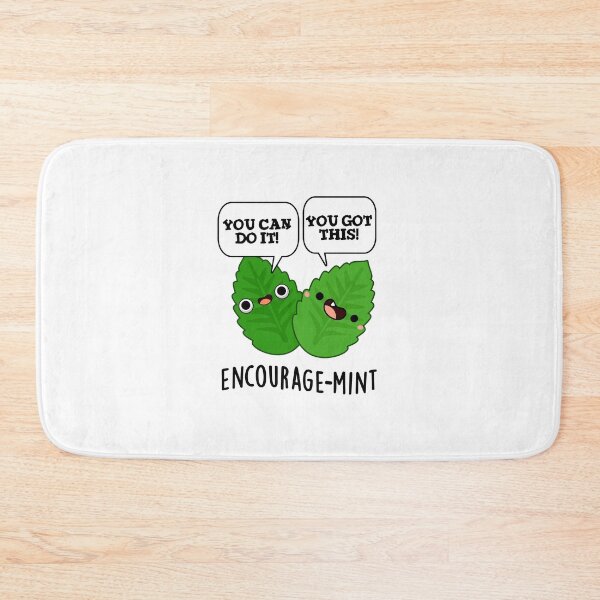 Item preview, Encourage-mint Positive Mint Puns  designed and sold by punnybone.