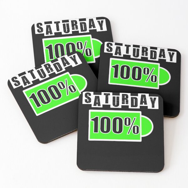 Item preview,  Saturday Battery - Black designed and sold by BusyMonkeys.