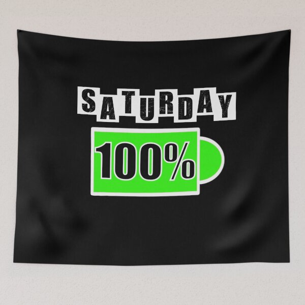 Item preview,  Saturday Battery - Black designed and sold by BusyMonkeys.