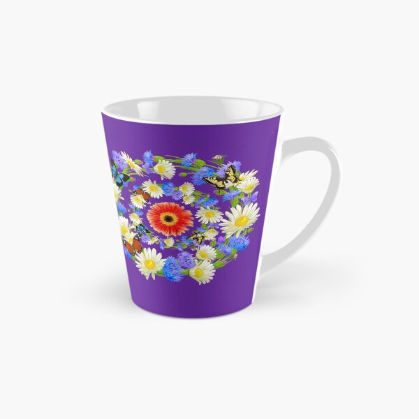 Item preview,   Beautiful Multicolors Flowers And Butterflies designed and sold by BhavyaBathla.