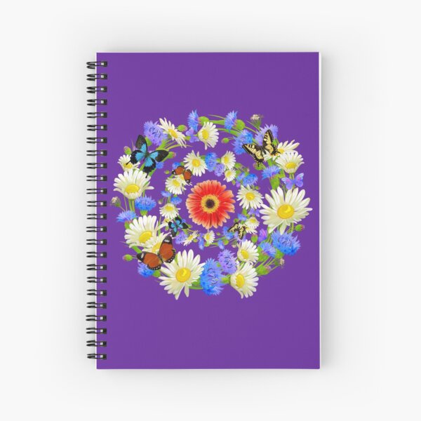 Item preview,   Beautiful Multicolors Flowers And Butterflies designed and sold by BhavyaBathla.