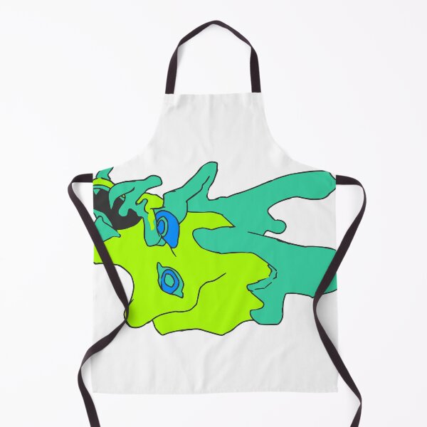 Item preview, Abstract Eel in Green designed and sold by MiscibilityArt.