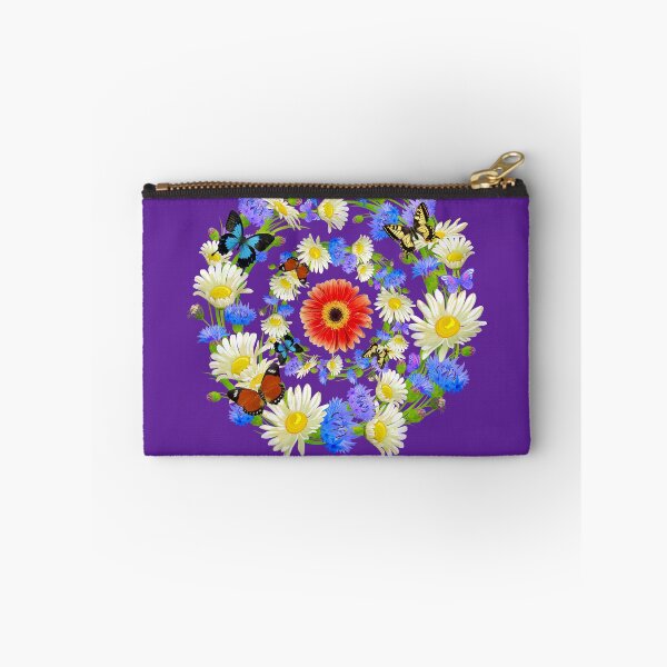 Item preview,   Beautiful Multicolors Flowers And Butterflies designed and sold by BhavyaBathla.