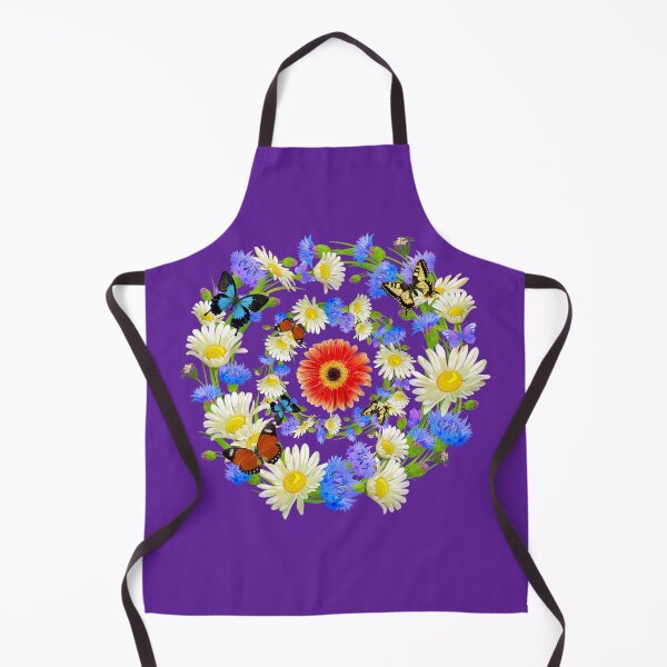 Item preview, Beautiful Multicolors Flowers And Butterflies designed and sold by BhavyaBathla.