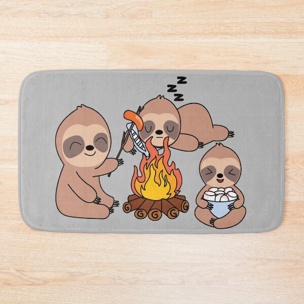 Item preview, Campfire Sloth designed and sold by YueHeng Creates ⭐⭐⭐⭐⭐.