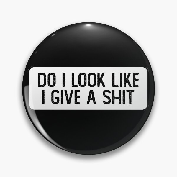 Item preview, Do I Look Like I Give A Shit Funny Bumper designed and sold by Sour Soul.