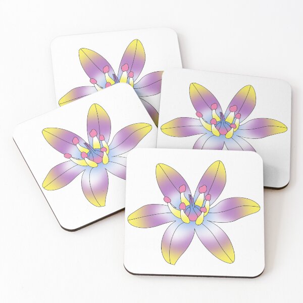 Item preview, Bigender Pride Flag Flower designed and sold by Kai Buro.