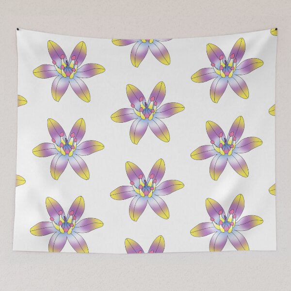 Item preview, Bigender Pride Flag Flower designed and sold by Kai Buro.