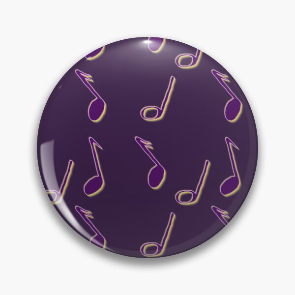 Item preview, Purple glow music notes designed and sold by PBerry.