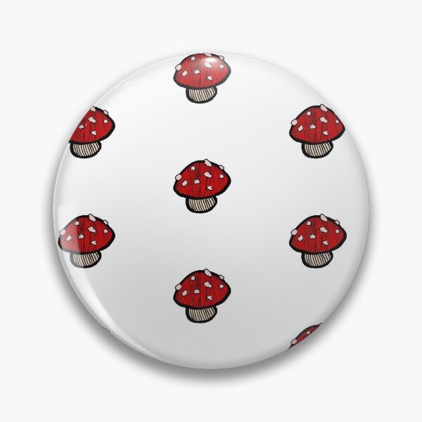 Item preview, Small red mushroom designed and sold by AwkwardCrow.