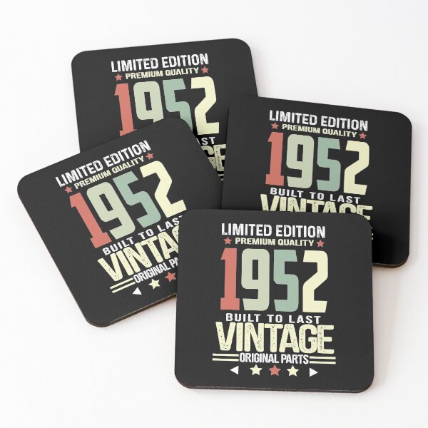 Item preview, Vintage 1952 - Retro Birthday designed and sold by MeroniGDesign.
