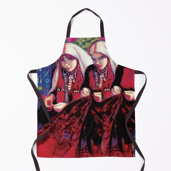 Item preview, Palestinian women's are doing Palestinian Embroidery , free Palestine , tatreez designed and sold by Venus Palestine.