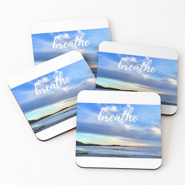 Item preview, Breathe, beach Photo with great Colors designed and sold by Fiftyandfab.