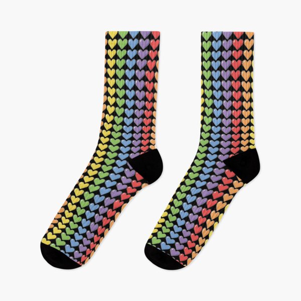 Item preview, Gay Pride Hearts | 8 bit Pride | Retro Video Game Pride Design designed and sold by WhatThePop.