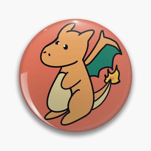 Item preview, fire dragon designed and sold by Samantha Mutrey-Swain.