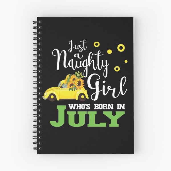 Item preview, Just a naughty girl who borns in July designed and sold by koonam.