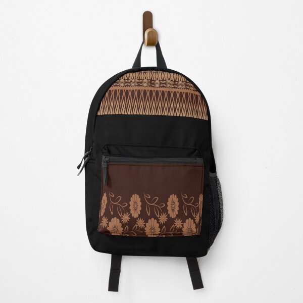 Item preview, Geometric ethnic pattern in brown designed and sold by Patcha555.