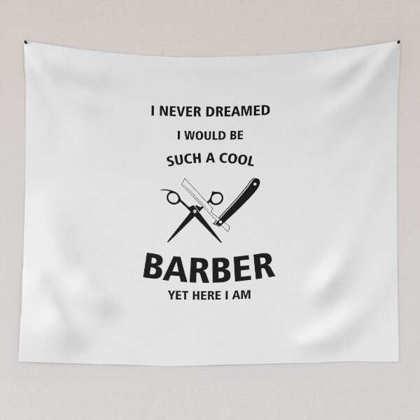 Item preview, A cool barber designed and sold by ellosmedicenale.