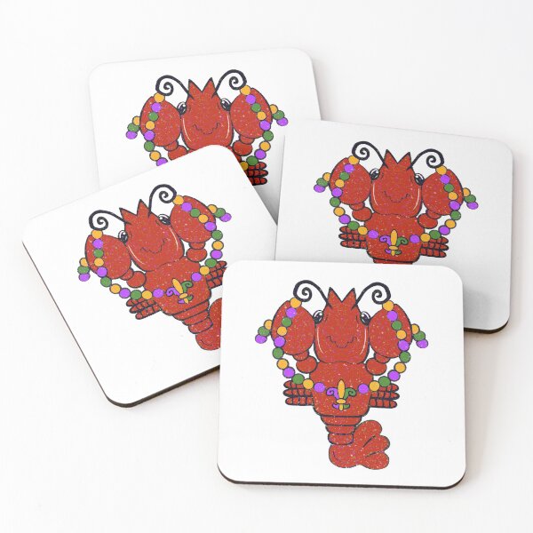 Item preview, Mardi Gras Crawfish   designed and sold by starlabrady.