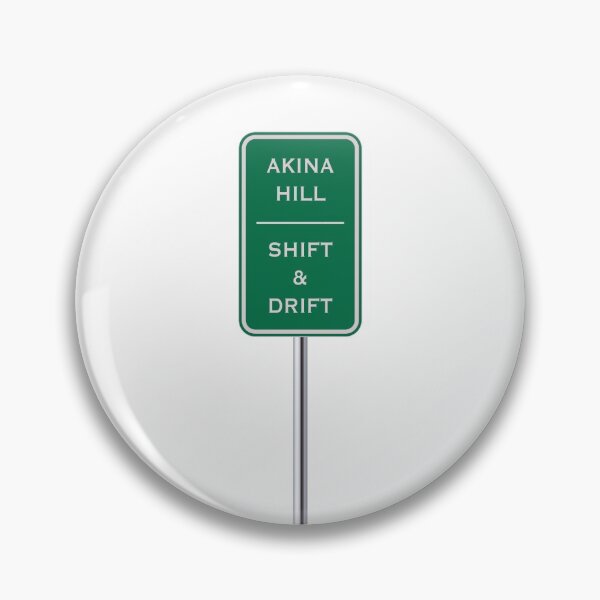 Artikelvorschau, Akina-Straßenschild! (auf Weiß) entworfen und verkauft von epinkb.
