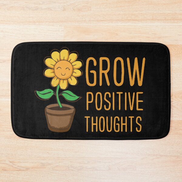 Item preview, Grow positive thoughts sticker designed and sold by Artezia.