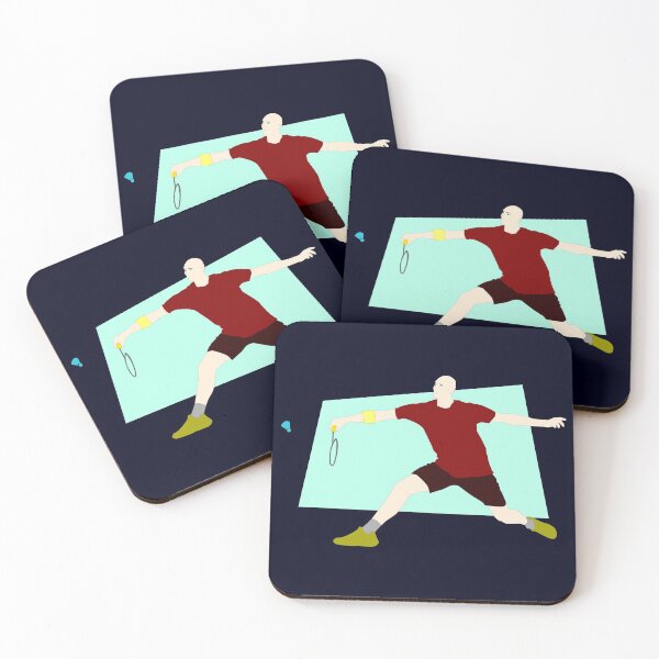Item preview, Badminton Netting Illustration designed and sold by socozora.