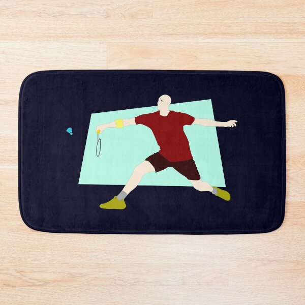 Item preview, Badminton Netting Illustration designed and sold by socozora.