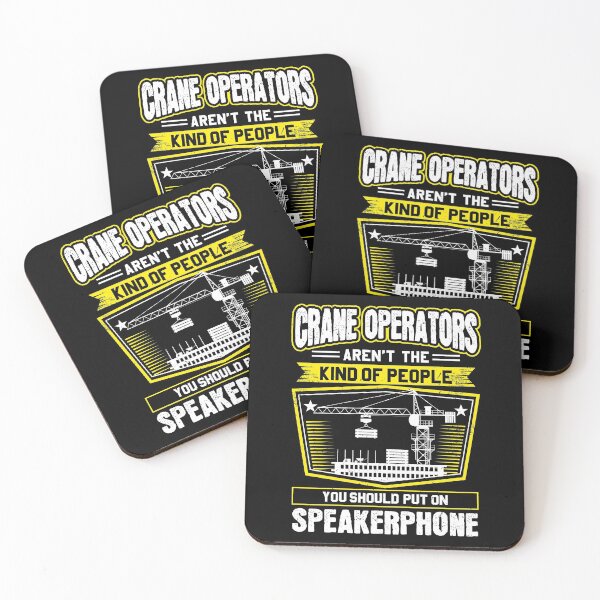 Item preview, Crane Operator Crane Driver Heavy Equipment designed and sold by Krautshirts.