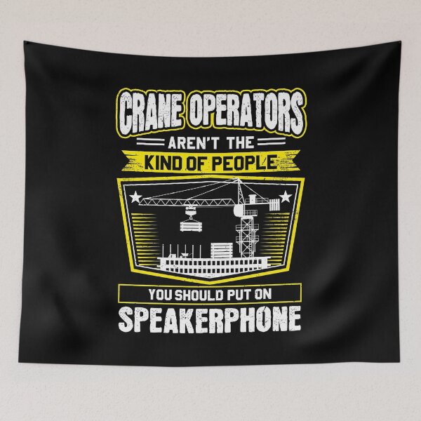 Item preview, Crane Operator Crane Driver Heavy Equipment designed and sold by Krautshirts.