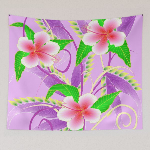 Item preview, Tropical hibiscus flower  designed and sold by Jamial.
