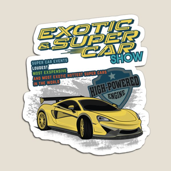 Item preview, Coche exótico designed and sold by StaticAppare.