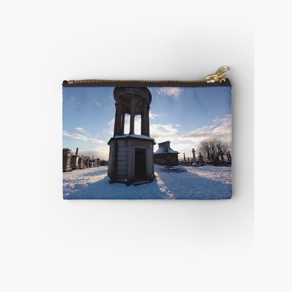 Item preview, Snowy Early Morning at Glasgow's City Necropolis designed and sold by FlikeNoir.