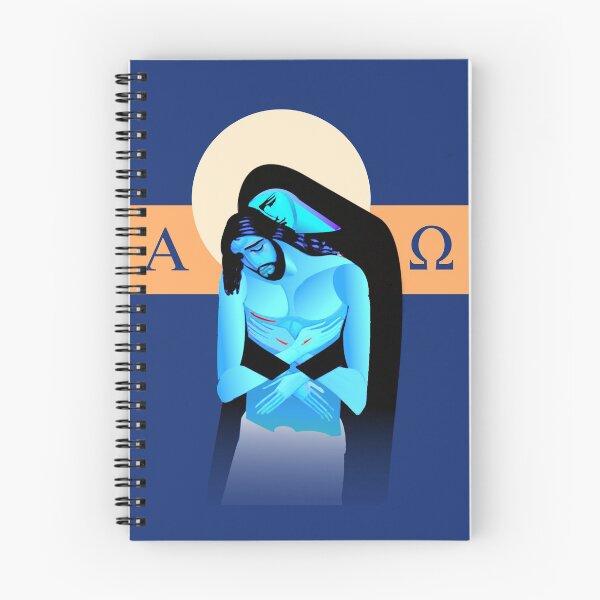 Item preview, Jesus and Mary, the Lamentation of Christ  designed and sold by Sanctum Icons.