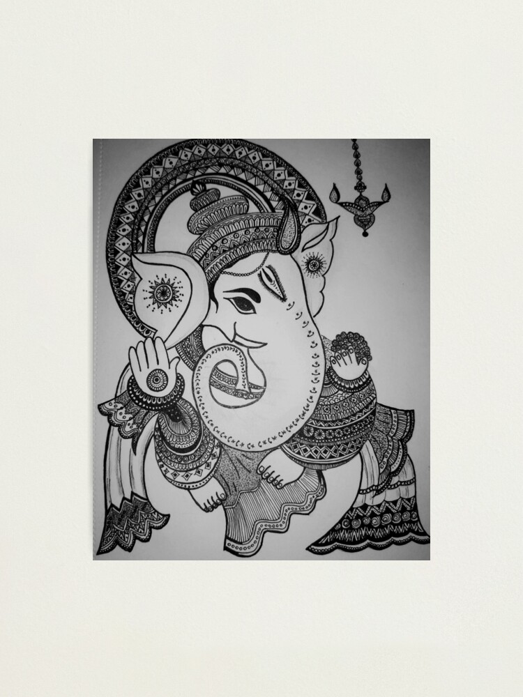 Ganesh Ji mandala art