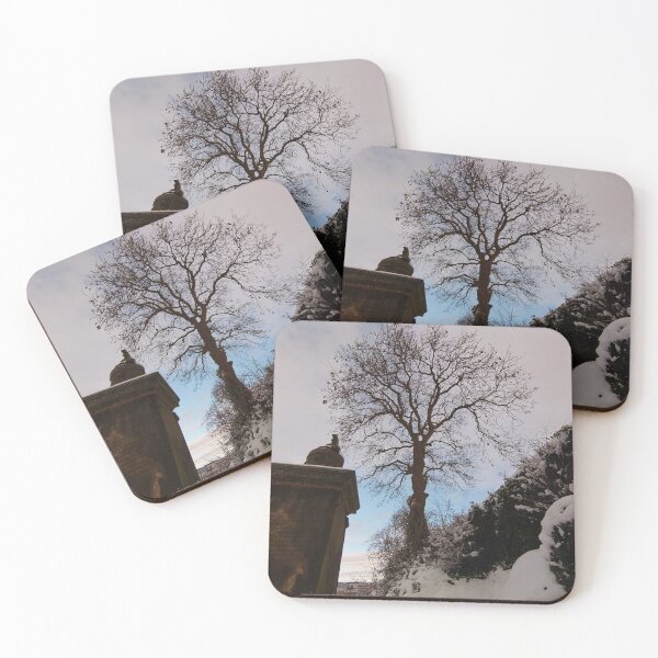 Item preview, Winter Glasgow Necropolis Tree and Monument designed and sold by FlikeNoir.